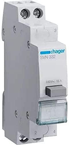 Hager SVN332 Druckschalter 16A 250V 2S
