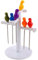 Balvi Pic apéro Birdies avec 6 Pics en métal en Forme d'oiseau Socle pour Les Ranger en Forme d'arbre
