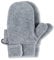Sterntaler Baby - Jungen Fäustel Fäustlinge,, per pack Grau (silber mel. 542), 2 (Herstellergröße: 2)