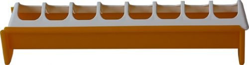 NOVITAL Futtertrog für Küken - mit Fressplatzeinteilung (30 x 5 cm)