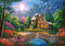 Cottage in The Moon Garden,Puzzle 1000Te