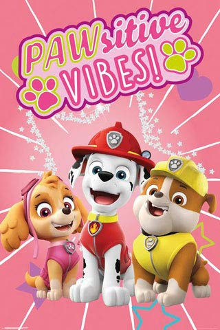 empireposter Paw Patrol - Poster - Pawsitive Vibes + Ü-Poster