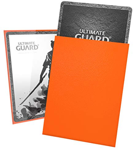 Ultimate Guard UGD010898 Standard Size Katana Sleeves - Orange (100 Sleeves)