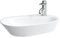 Laufen Palomba Waschtisch-Schale, 1 Hahnloch, mit Überlauf, mit Hahnlochbank, 600x400, Farbe: Weiß mit LCC - H8168034001041