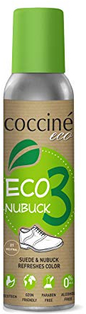 Cocciné - Wildleder Pflege, Nubukleder Pflege, Veloursleder Pflege, Imprägnierspray Wildleder, Rauleder Pflege, Suede Shoe Cleaner, Wildleder Imprägnierspray, Spray Für Nubuk und Velours - Farblos