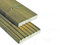 Terrassendielen geriffelt 27 x 145 mm x Länge 120 cm Kiefer imprägniert Dielen Bretter 2-seitig geriffelt