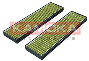 KAMOKA Filtro abitacolo Filtro aria fresca, Filtro al carbone attivo, Filtro per polveri fini (PM 2.5), con effetto antibatterico, con effetto antiallergico, con azione fungicida, con potere 6080133