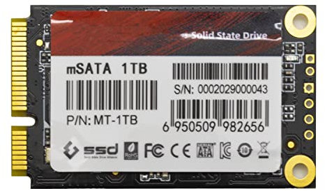 Simpletek SSD mSATA 1TB SATA III Solide Status Notebook Laptop Gaming Zusammengebaut