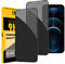 EKAM Privacy Screen Protector For iPhone 12, Anti Spy Tempered Glass [Bubble Free] [Case Friendly] Screen Protector for iPhone 12-6.1 Inch [2 PACK]