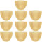 vepoty Bandejas de impresión Dental de Metal, 10 Uds., bandejas de Registro de mordidas, bandejas de impresión Dental autoclavables, Herramientas de Soporte para Dientes