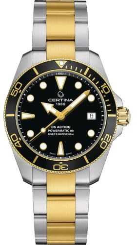Certina DS Action Diver Automatic Men's Two-Tone Watch C0328072205100