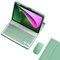 KMXDD iPad 9th/8th/7th Generation Keyboard Case With Mouse - Compatible With Air 3rd Gen and Pro 10.5 Inch - Color Keys Removable Bluetooth Keyboard (Mint Green)