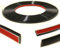 12mm Bande de Protection Baguette Adhésive Carrosserie Parechoc Coffre Noir 5m