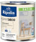 RIPOLIN - Peinture Intérieure Multi-Supports – Murs, Boiseries & Radiateurs – Ultra Couvrante – Lessivable – Application Facile – Ecolabel - Satin - 0,5L - Gris Cetus