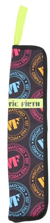 VIC FIRTH - VXSB00201 ESSENTIAL STICK BAG NEON, Borsa per Bacchette, Capacità fino a 4/5 Paia di Bacchette/Mallets, Facilmente Appendibile