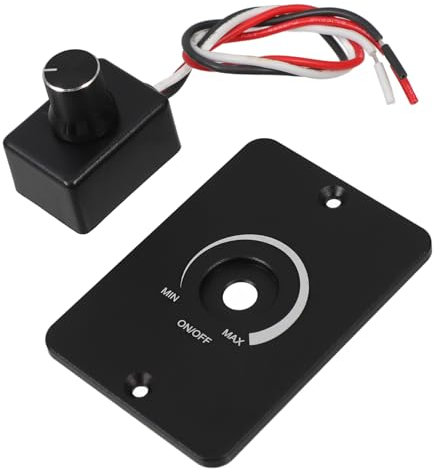 BUGUUYO Variateur 12 V Pour Camping-car Marine Automobile Rotatif Nécessaire