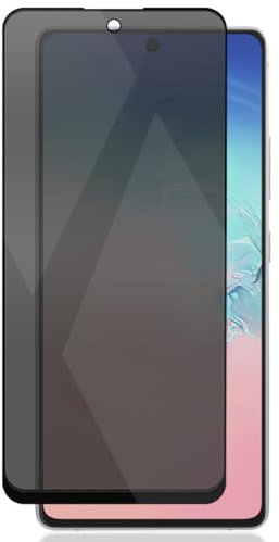 Zerrshoo Verre Trempé pour Samsung Galaxy S10 Lite, Anti-Espion Protection Écran 1 Pièces pour Samsung Galaxy S10 Lite, 9H Vitre Anti-rayures, Privacy protège écran Film pour Samsung Galaxy S10 Lite