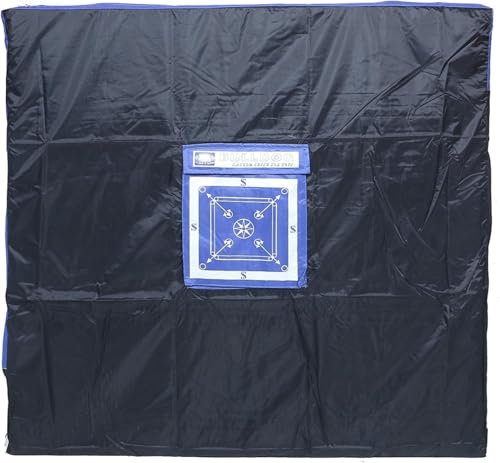 KNK Carrom Board Cover - Champion Bulldog Jumbo Qualität Full Cover mit Tasche für Zubehör (Champion)