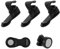 BOXOB 5stk Magnetischer Trinkblasenclip, Kunststoff Trinkblasenschlauchclip Schwarz Trinkschlauch-Magnetclip Trinkblasen Zubehör zum Festhalten des Trinkventilschlauchs für Camelbak Osprey