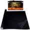 DASIAUTOEM Aquarium Hintergrund, 30x200cm Aquarium Rückwandfolie Aquarium Hintergrundfolie Schwarzer Aquarium Hintergrund Statisch Haftender für Aquarium Tapete Dekorationen
