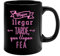 Docliick - Taza de café con frases motivadoras y original.Taza friki 350 ml, taza para regalo graciosa. Taza desayuno bonita.Mejor llegar tarde