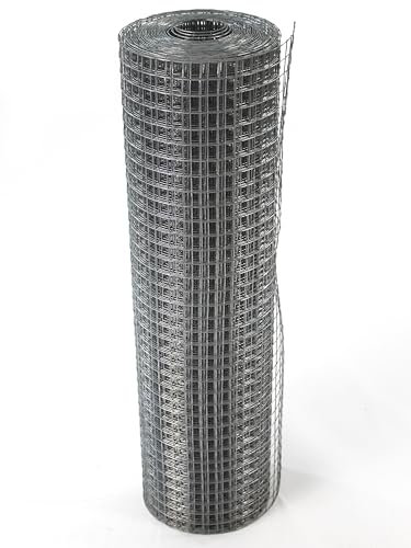 Actiaspet Galvanized Welded Wire Mesh | 25mm x 25mm, 16 Gauge, 36 inch x 15m Roll
