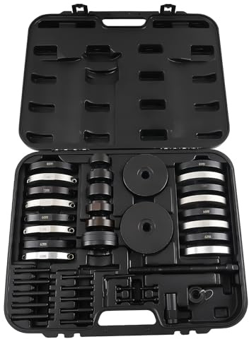 maXpeedingrods Wheel Bearing Hub Tool GEN2 for VW Polo Fox Touareg | Wheel Alignment Tools for Transporter Audi A2 Seat Cordoba Front 62mm Steel