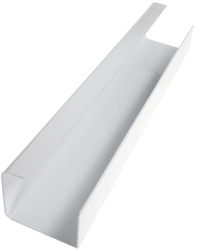 Kabelmanagement unter Tisch PVC Ablage für Büroarbeiter Weiß