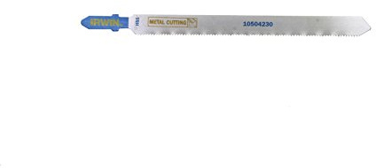 Irwin 10504230 T318A Jig Saw Blade for Metal Cutting, 132mm Length, Pack of 5