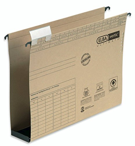 Elba 100552064 Hängemappen und Zubehör Hängesammler vertic Ultimate braun