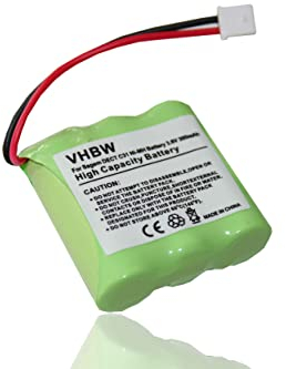vhbw 1x Akku kompatibel mit Sagem Mistral 200, 220 schnurlos Festnetz Telefon (300 mAh, 3,6 V, NiMH) - Ersatz für 30AAAM3BMX, RPD4829, T302
