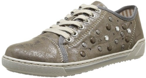 Rieker Damen 42427 Sneaker, Silber (Altsilber / 90)