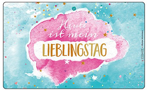 Brettchen - Lieblingstag (LB 23,5x14,5 cm) Design@Home
