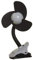 Dreambaby Deluxe EZY-Fit Clip on Fan with Soft Fins - Perfect for Strollers, Cribs, Wheelchairs, Beach, Pool, Much More!, Black/Grey-1 Count (Pack of 1)