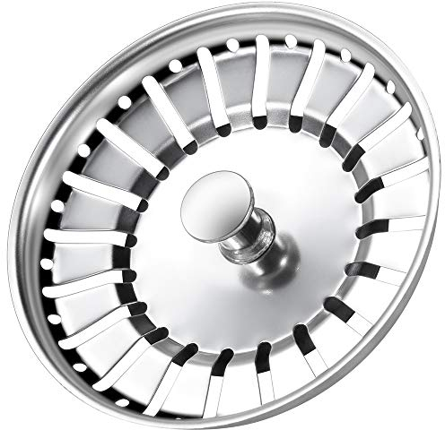 Anpro 304 Stainless steel Kitchen Sink Strainer Plug 84 mm