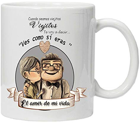 MQP Taza Regalo Enamorados-Ves como si ERAS el Amor de mi Vida?Regalo de Parejas
