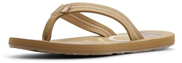 Roxy Women's Vista Sandal Flip Flop, Open Beige, 5 UK