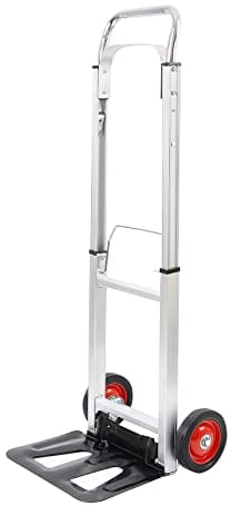 Handwagen, zusammenklappbar, Aluminium, 15,2 cm Räder, 100 kg Kapazität