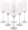 Altom Design Set di 6 Bicchieri da Spumante Bicchiere da Spumante Rubin 220 ml