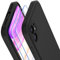 Losvick Case for iPhone 11 with 2 x Tempered Glass Screen Protector, Liquid Silicone iPhone 11 Case Soft TPU Slim Gel Rubber, Shockproof Anti-Scratch Bumper Phone Case Cover for iPhone 11, Black
