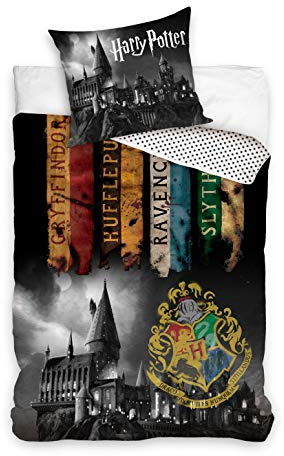 Harry Potter Bettwäsche 135x200 / 80x80cm HP203002