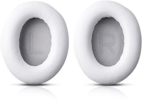 HUYUN Protein Leather Ear Pads Replacement for Bose Headphones 700, NCH700, NC700 Headphones Earpads, Headset Ear Cushion Repair Parts (White)