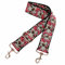 Sangle de Sac à Main, Large bandoulière de Remplacement réglable, Ceintures de Sac à Main en Toile à bandoulière Multi-Motifs pour Sac à Main Unisexe, Sacs à bandoulière(Rose)
