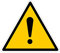 Signalétique.biz France - Panneau Signalisation Danger Autocollant Danger ou panneau PVC Pictogramme 125 x 125 mm