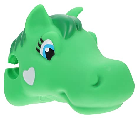 Toyvian 1stk Lenker Dekoration Tretroller Zubehör Einhorn Fahrradzubehör Schmusespielzeug Cartoon-lenkergriffe Fahrradlenkerdekorationen. Für Fahrrad Lieferungen Weihnachten Kind Kieselgel