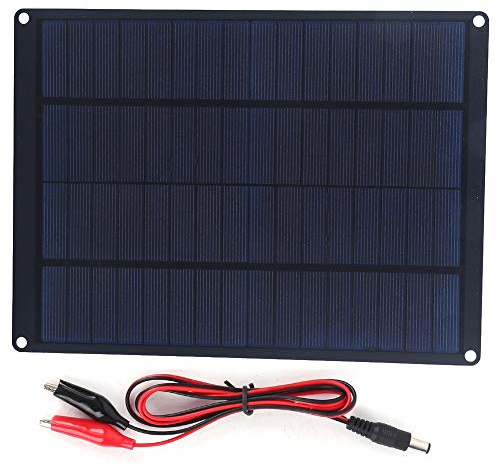 10W 12V Kit de Chargeur de Panneau Solaire Chargeur d'alimentation Portable volet photovoltaïque étanche pour téléphone Intelligent Camping lanternes Voiture Charge Kit de Panneau Solaire