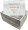 Hoolaroo Wooden Personalised Christmas Eve Box - Engraved Large Sleigh Crate 25 x 35cm - Xmas Santa Treat Box