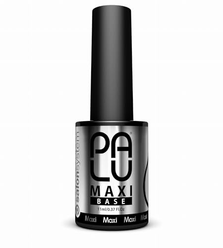 PALU - Aufbaugel für Gelnägel - Builder Gel, Base Coat UV Gel - Hybrid Base, Dickviskos, Transparent, Säurefrei, Selbstnivellierend, Hohe Haftung, Für Aufbau & Nagelverlängerung - 11 g