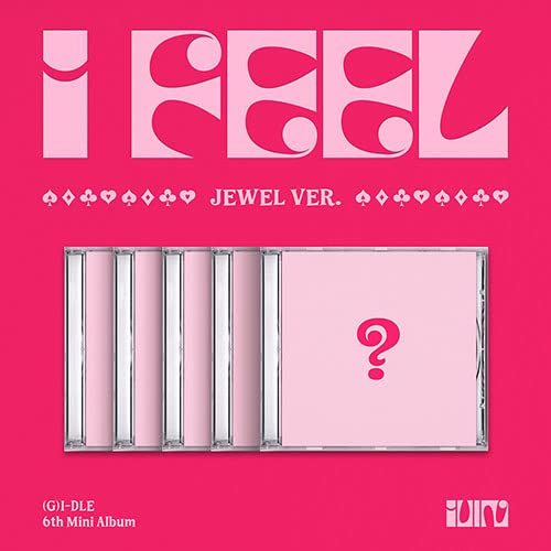 (G) I-DLE – I Feel Mini 6th Album JEWEL Ver. ALL [Miyeon + Minnie + Soyeon + Yuqi + Shuhuhuha]