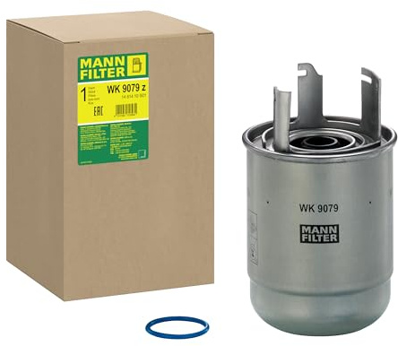 MANN-FILTER, WK 9079 z Kraftstofffilter | Für PKW, Schutz des Kraftstoffsystems, Injektorschutz, Zuverlässige Kraftstoffversorgung, Echte OE-Technologie